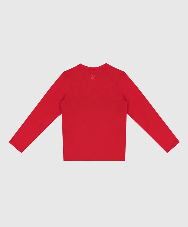 Stefano Ricci Children's longsleeve with logo embroidery