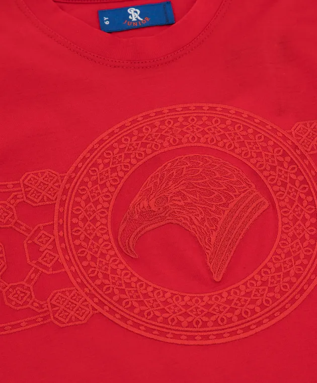 Stefano Ricci Children's longsleeve with logo embroidery