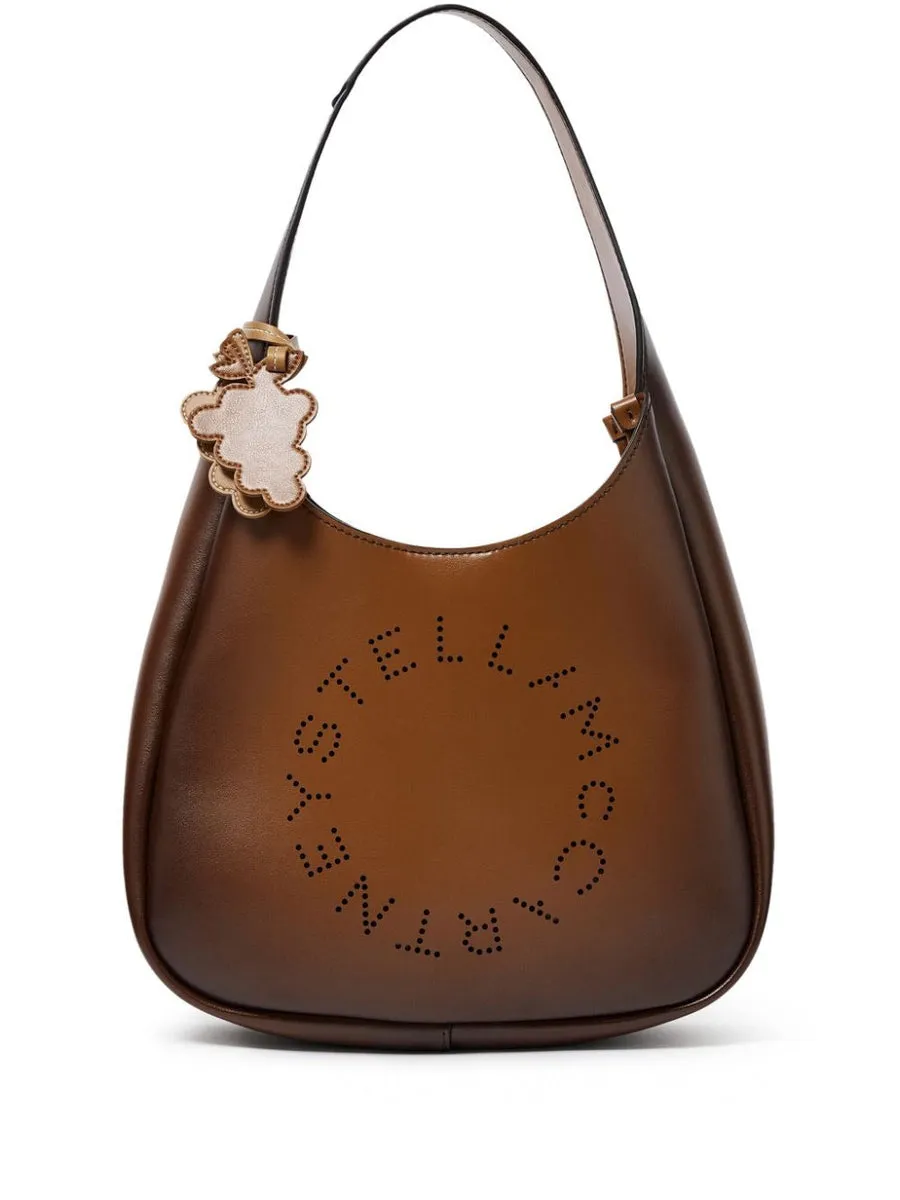 STELLA MC CARTNEY LOGO SLOUCHY HOBO