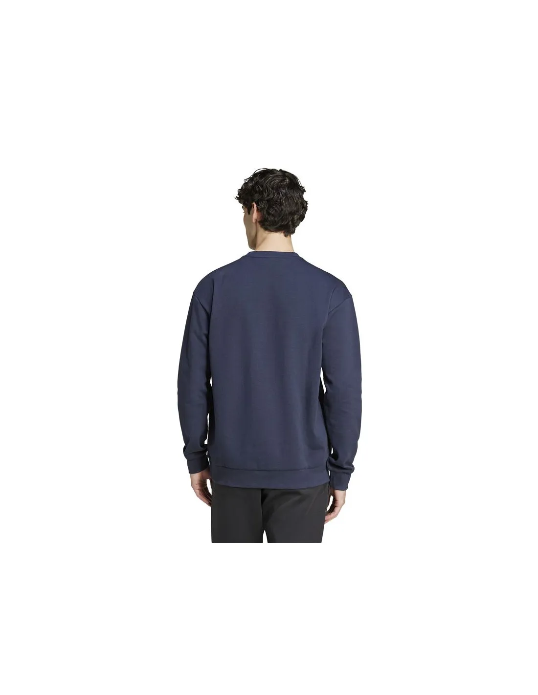 Sudadera adidas Future Icons Bos Crew Hombre Azul
