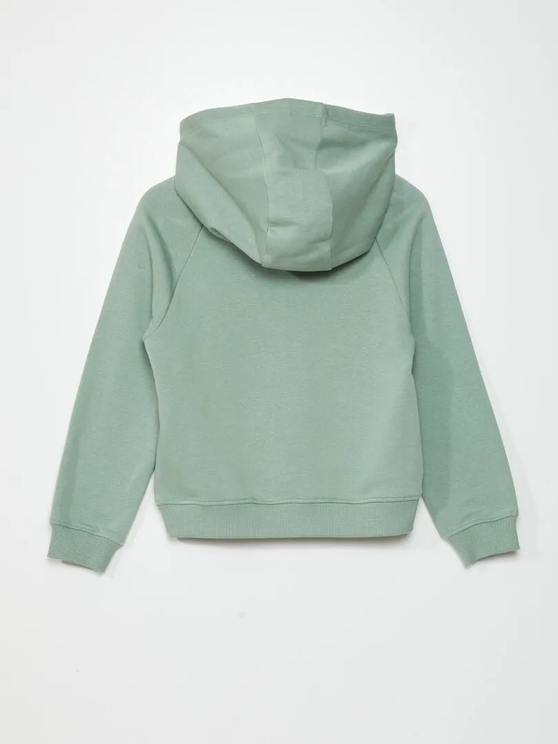 SUDADERA DE CHáNDAL FáCIL DE PONER  BLANCO