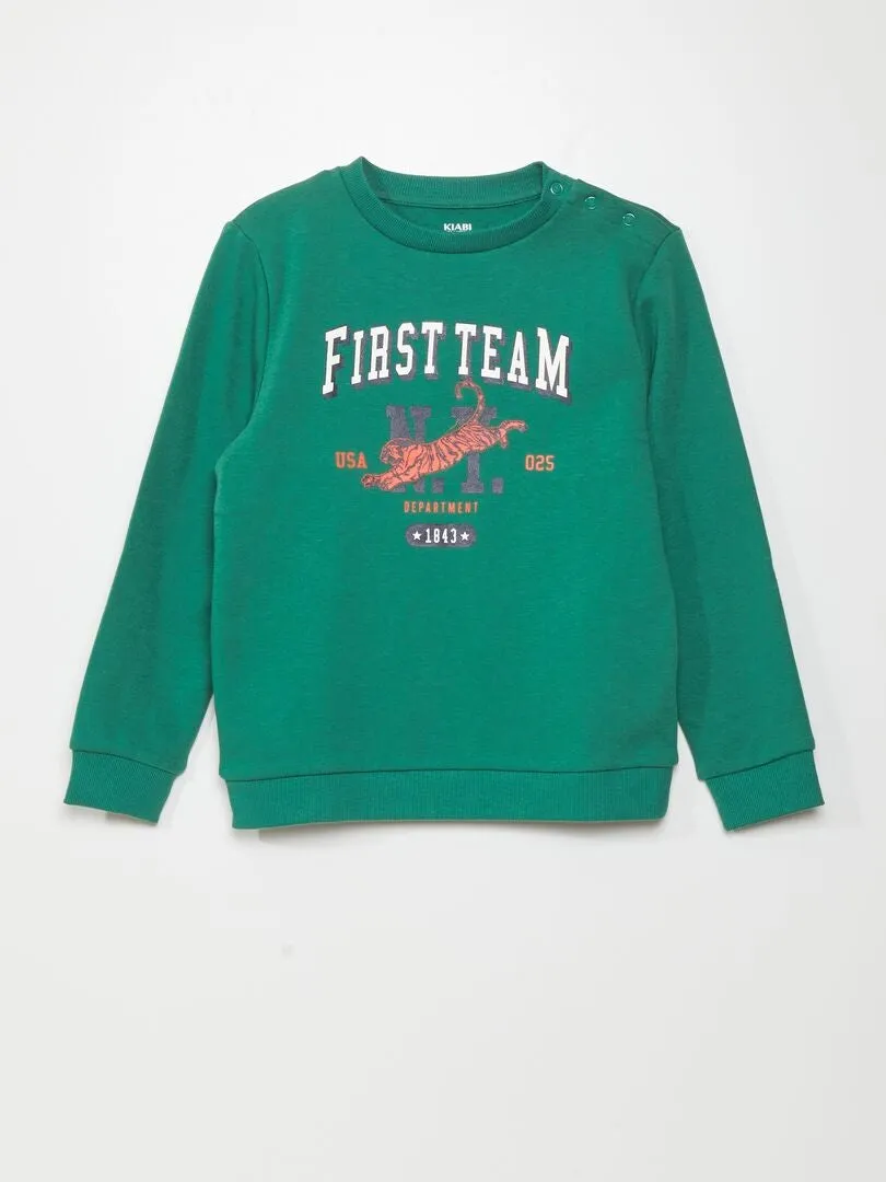 SUDADERA DE CHáNDAL SO EASY  VERDE