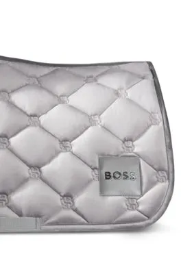 Sudadero de equitación para doma clásica de terciopelo con monogramas Double B