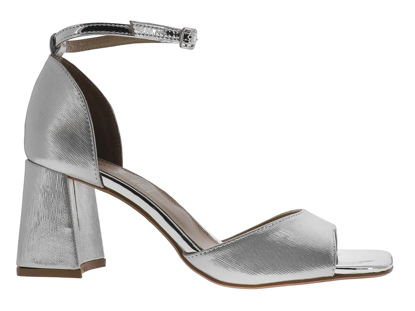 Tacones Sary 3226 Plata Para Mujer