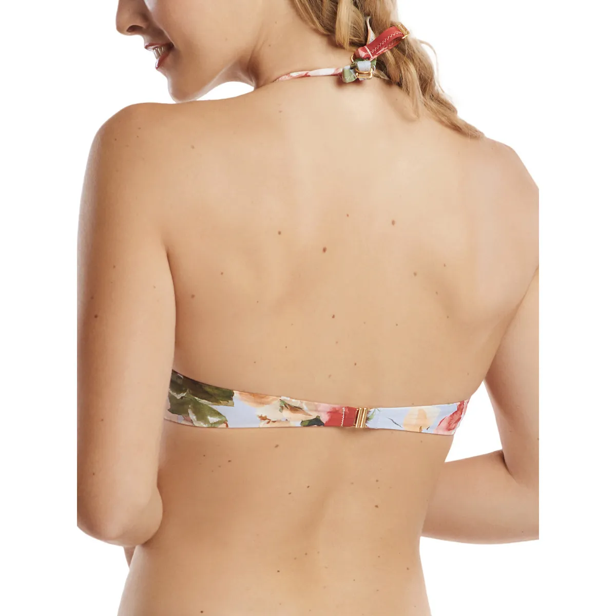 Top de traje baño con aros Hawaii