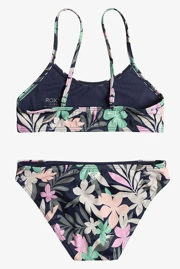 TRAJE DE BAñO ROXY ILACABO ACTIVE BRALETTE SET  XBMN/NAVAL ACADEMY ILACABO SWIM  GIRL´S