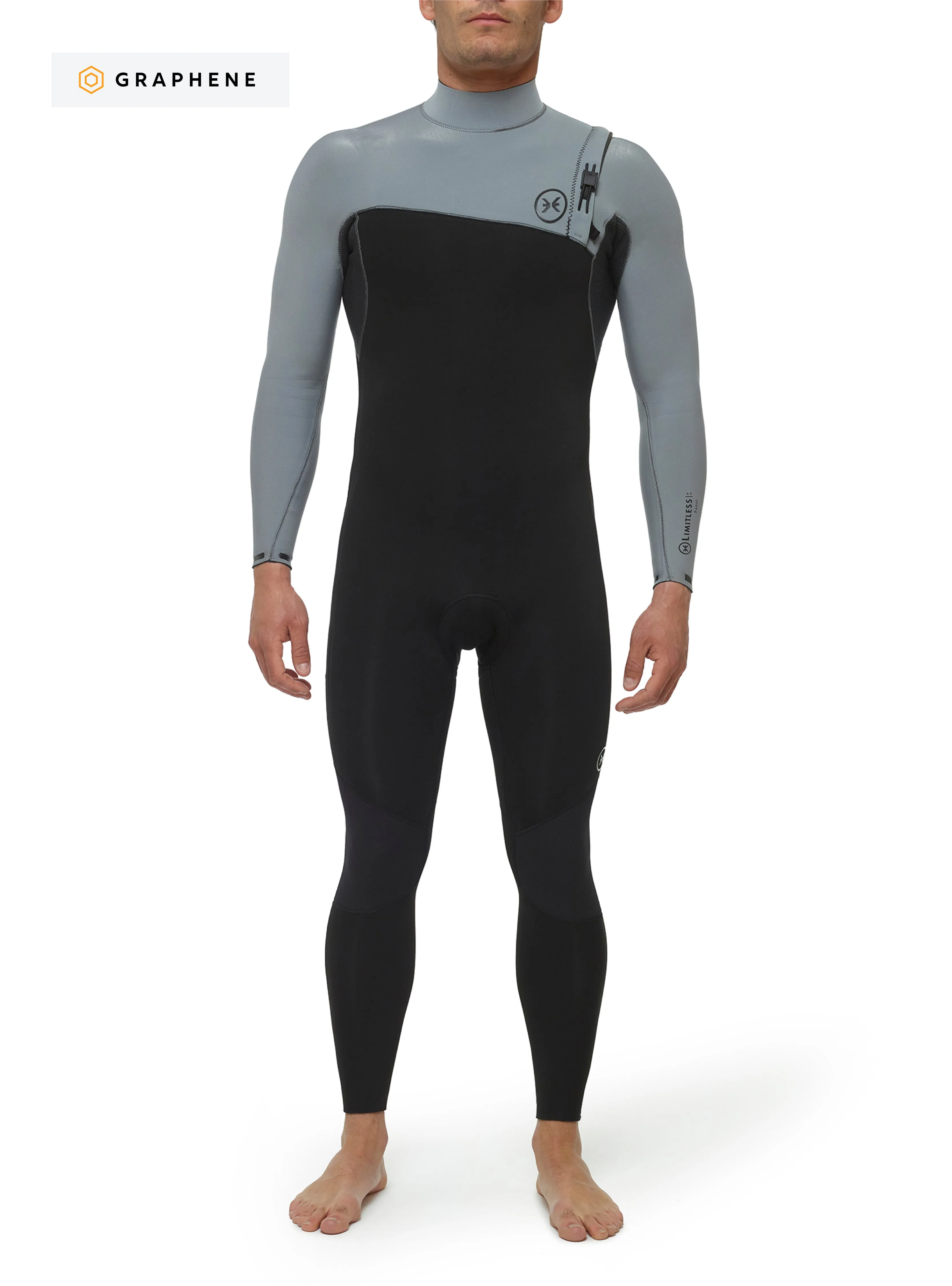 Traje De Surf Hombre Limitless Frost 3/2 Zipperless