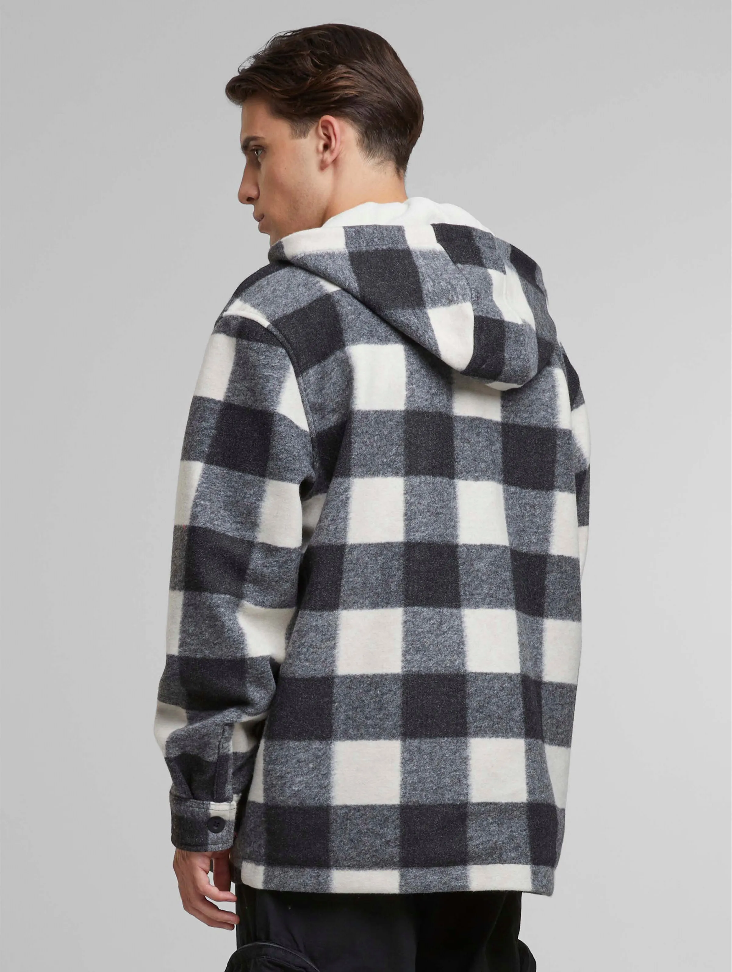 Urban Classics Big Check With Hood