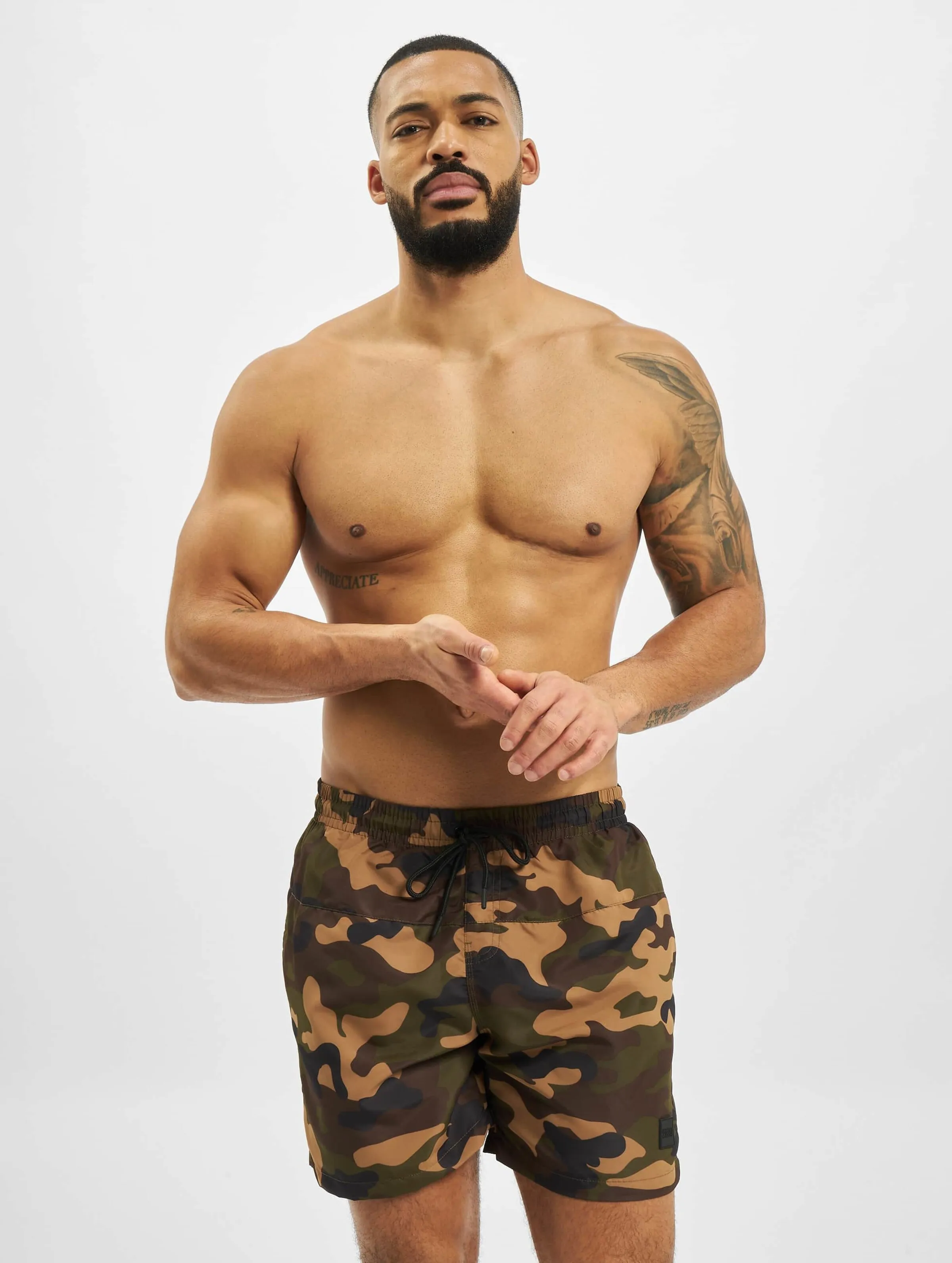 Urban Classics Camo Swim
