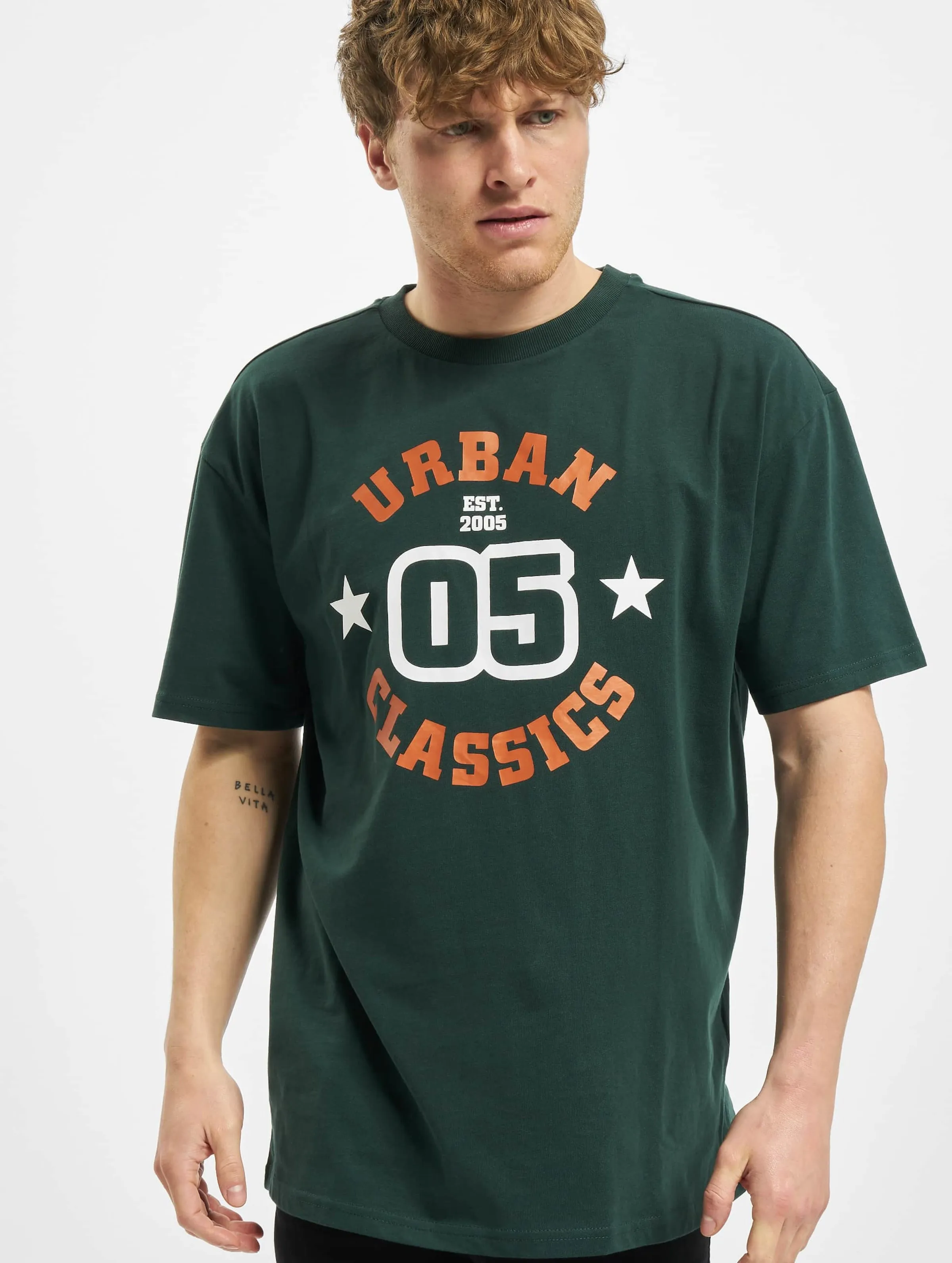 Urban Classics College Print Tee