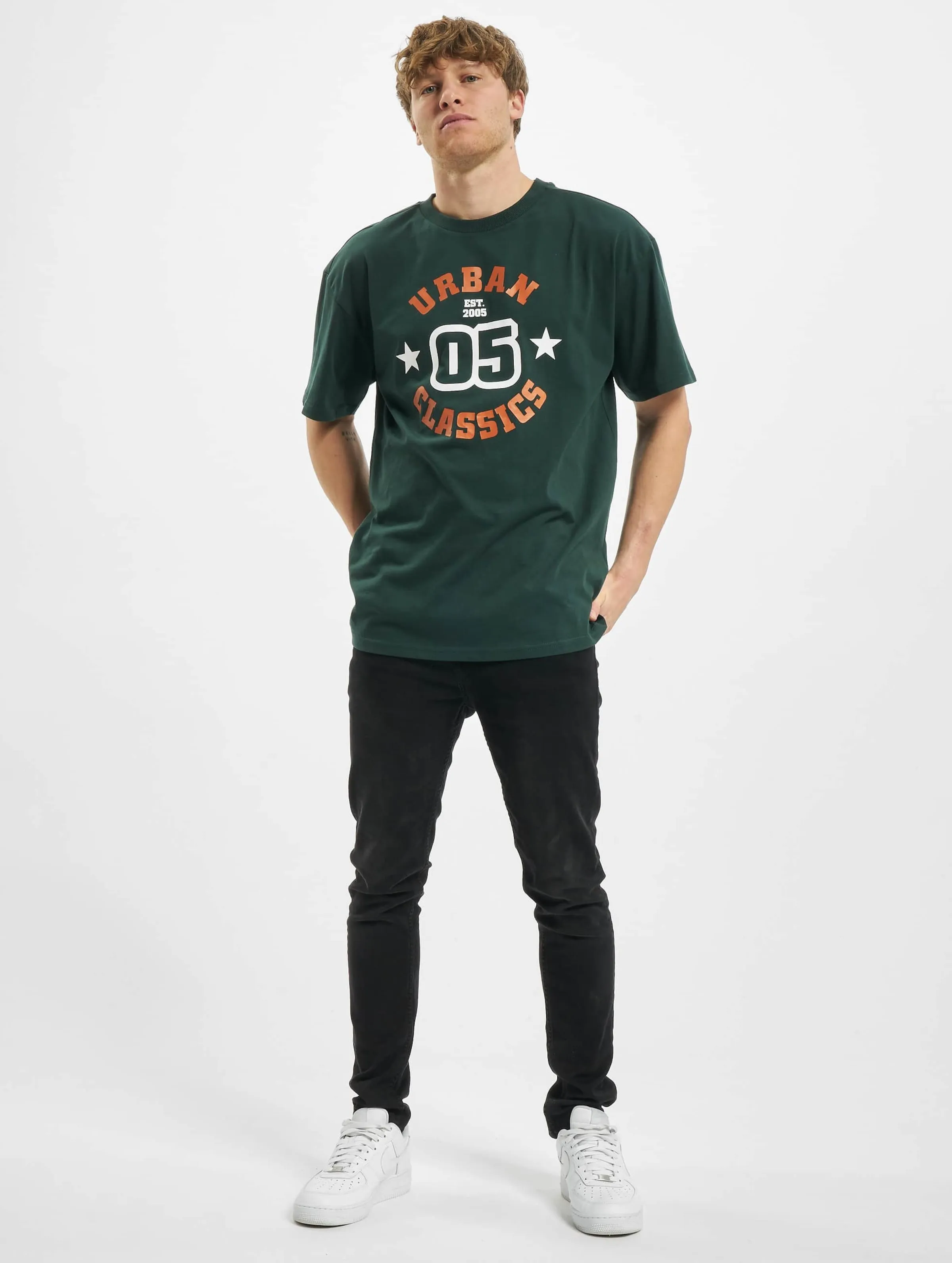 Urban Classics College Print Tee