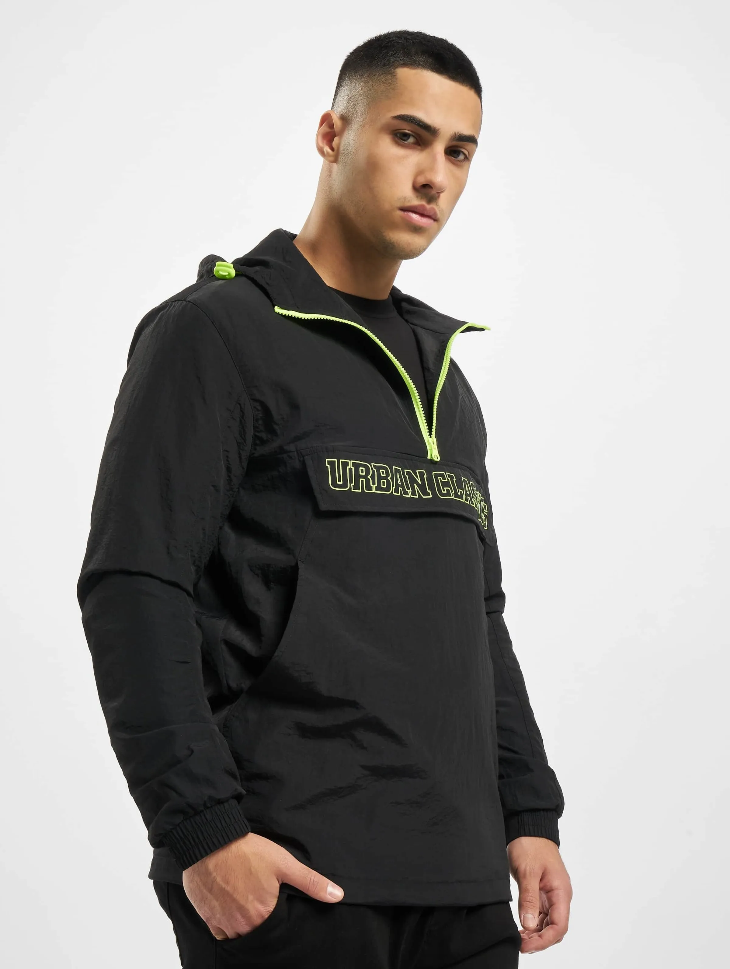 Urban Classics Contrast Pull Over
