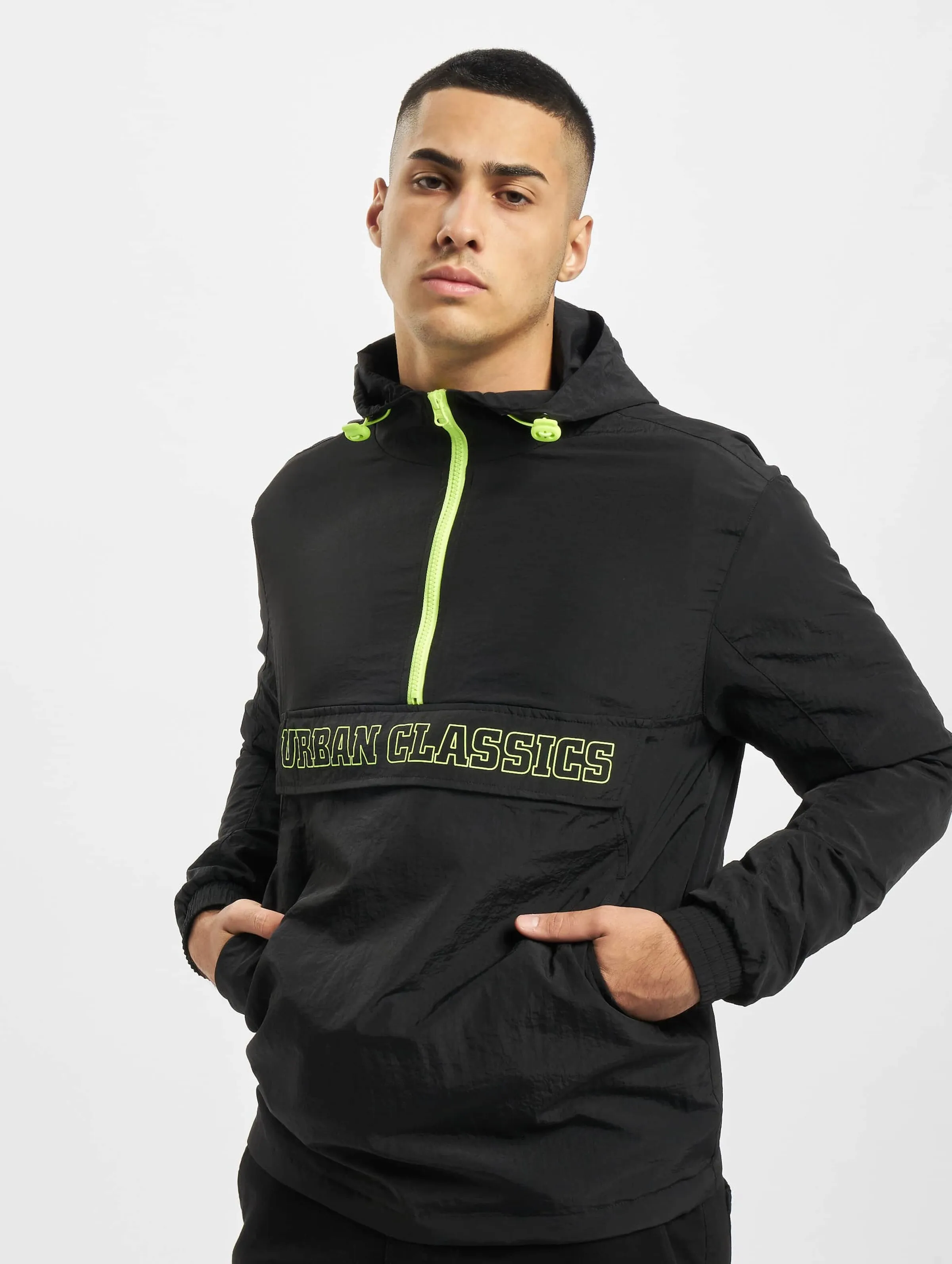 Urban Classics Contrast Pull Over