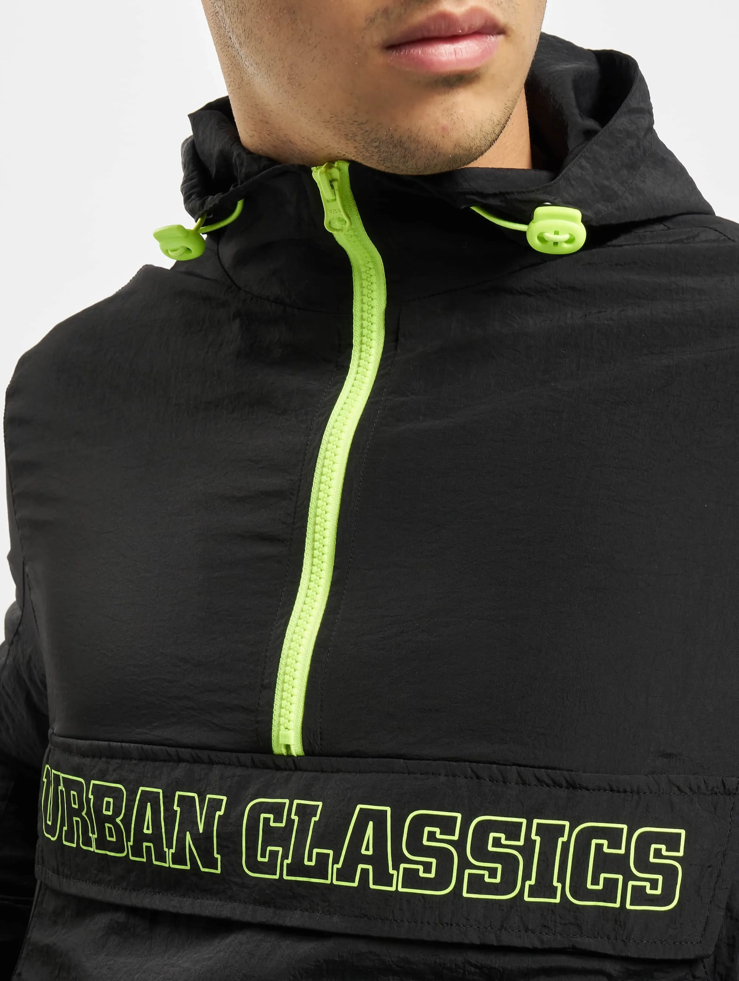 Urban Classics Contrast Pull Over