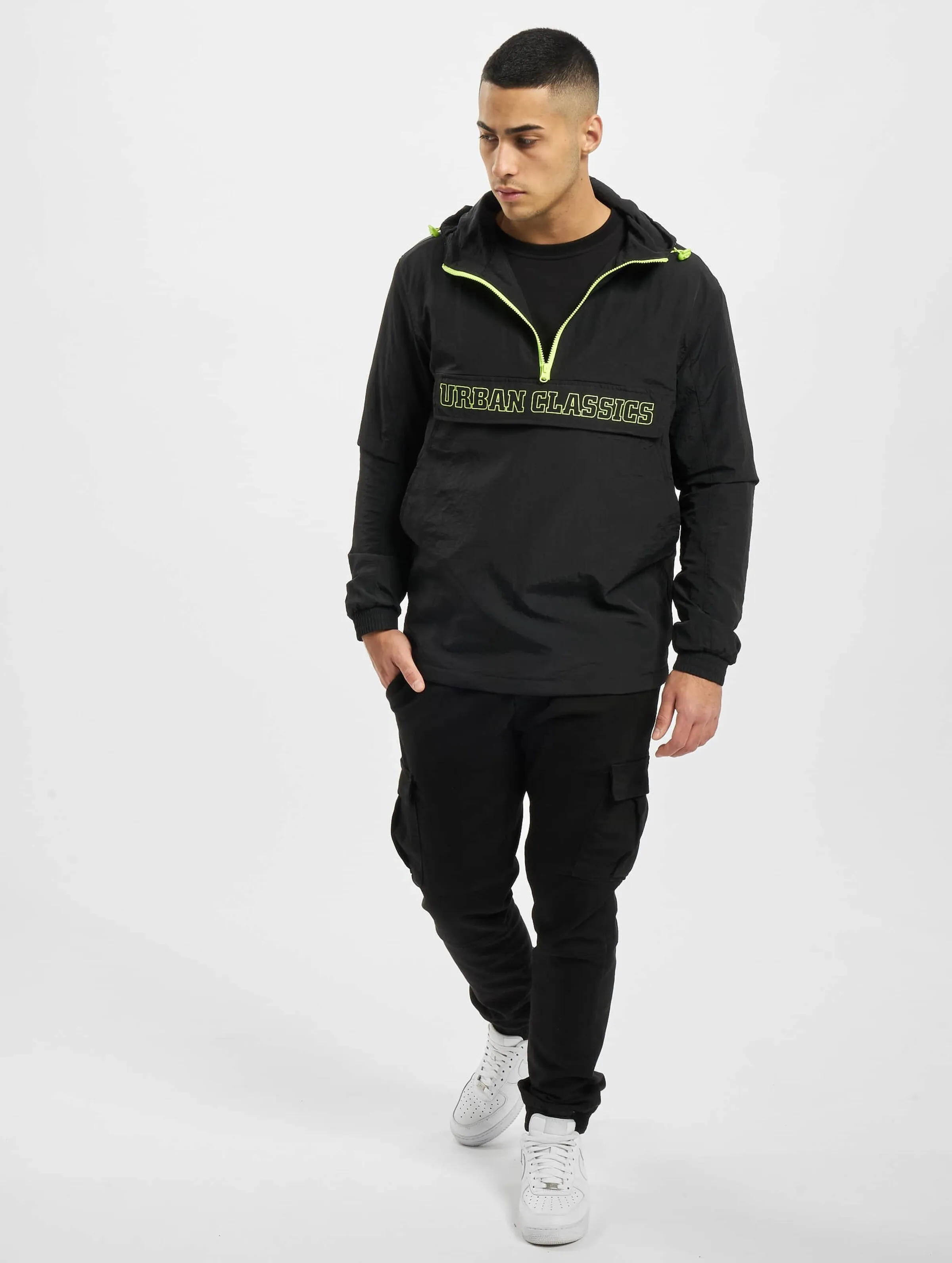 Urban Classics Contrast Pull Over