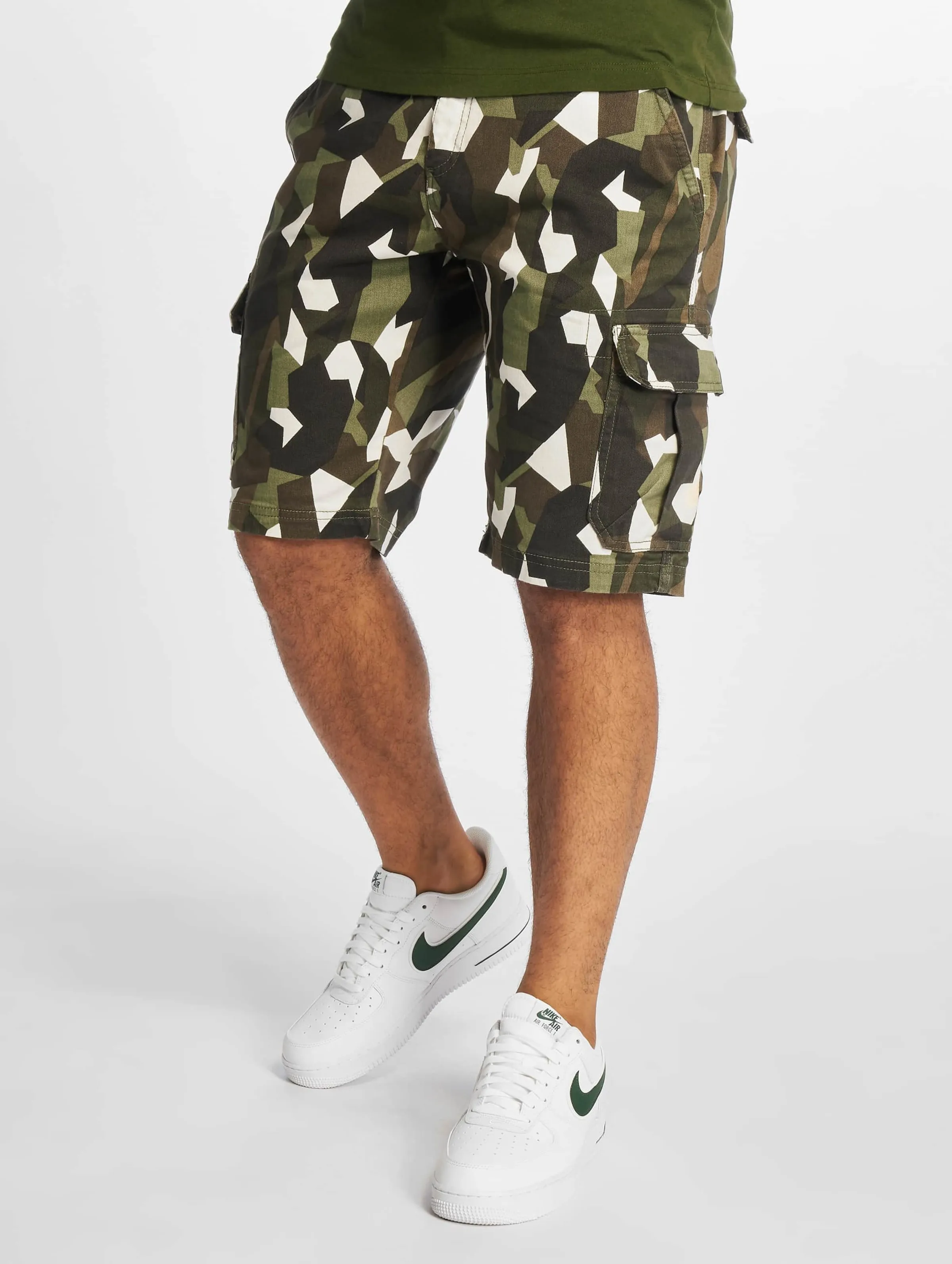 Urban Classics Geometric Stretch Twill