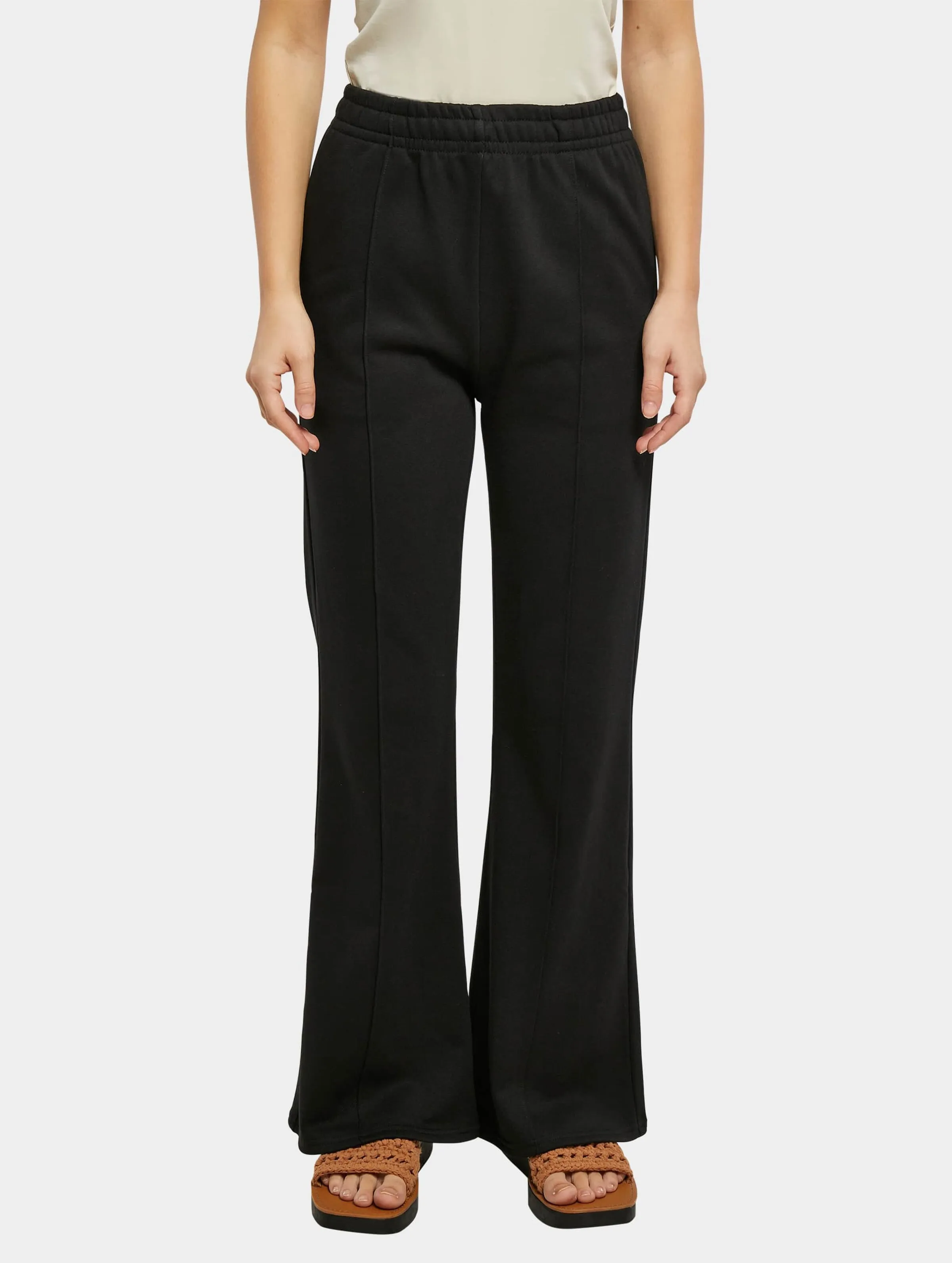 Urban Classics Ladies Flared Pin Tuck