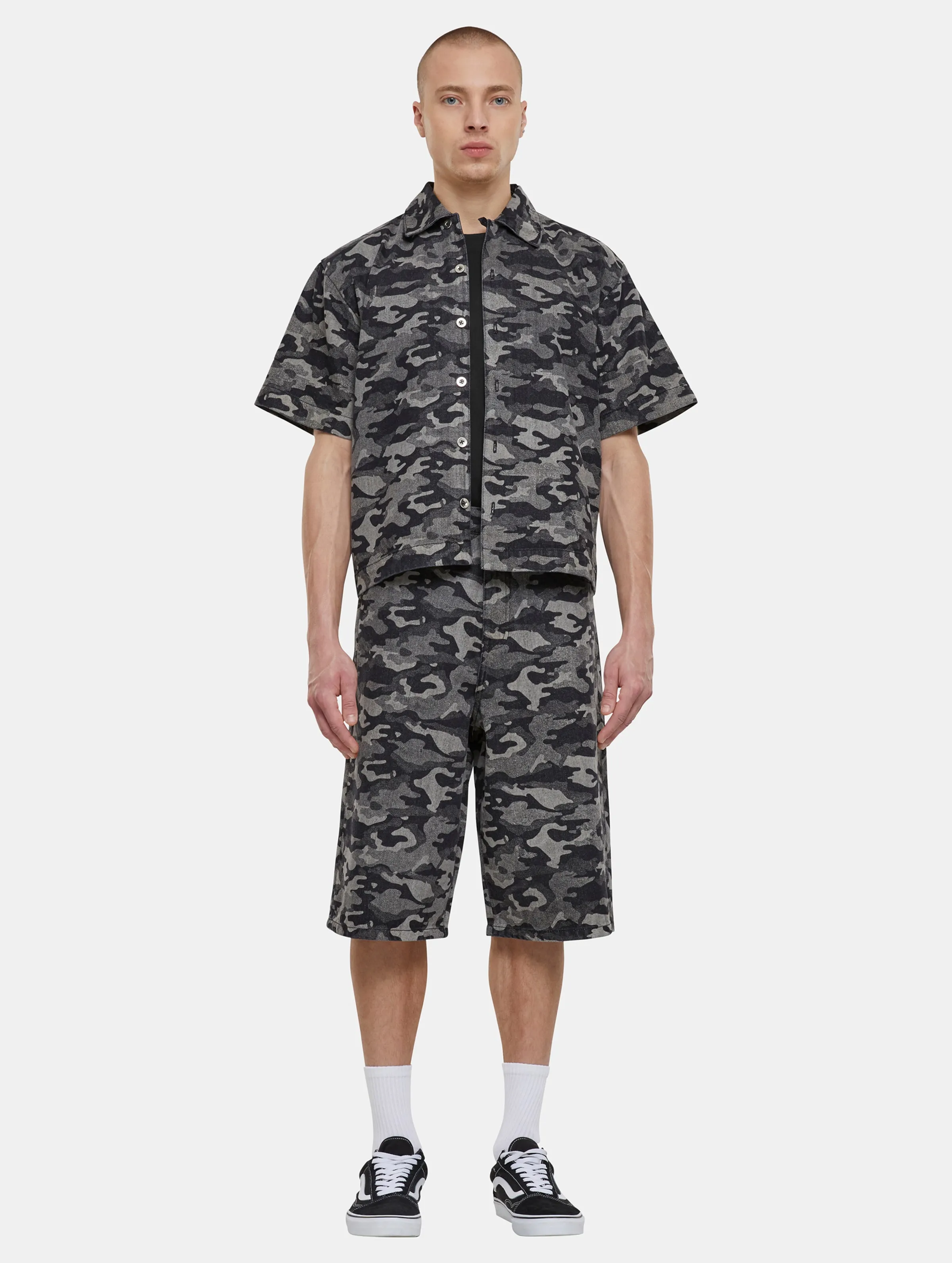 Urban Classics Laser Camo Printed Boxy