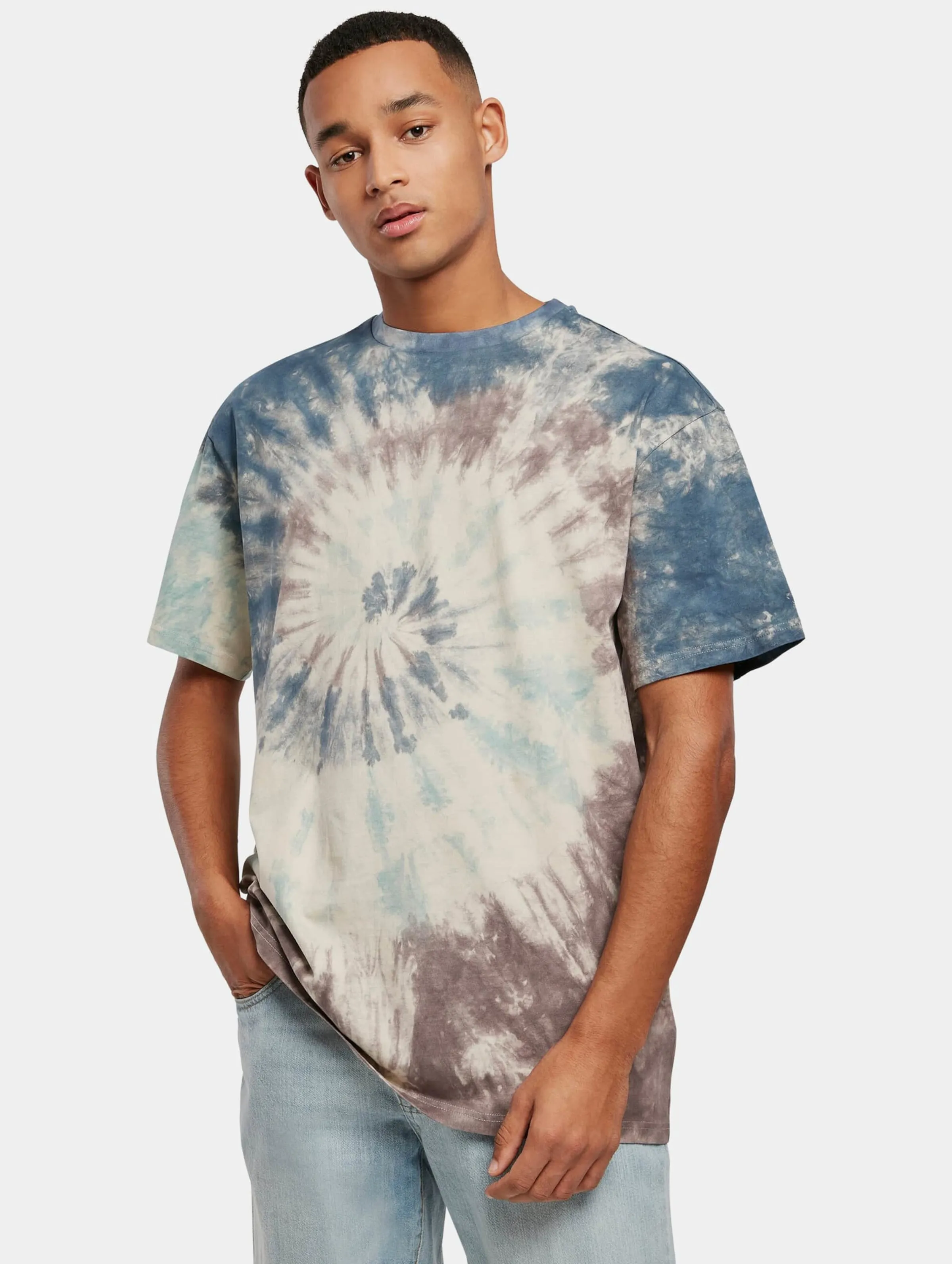 Urban Classics Oversize Tie Dye