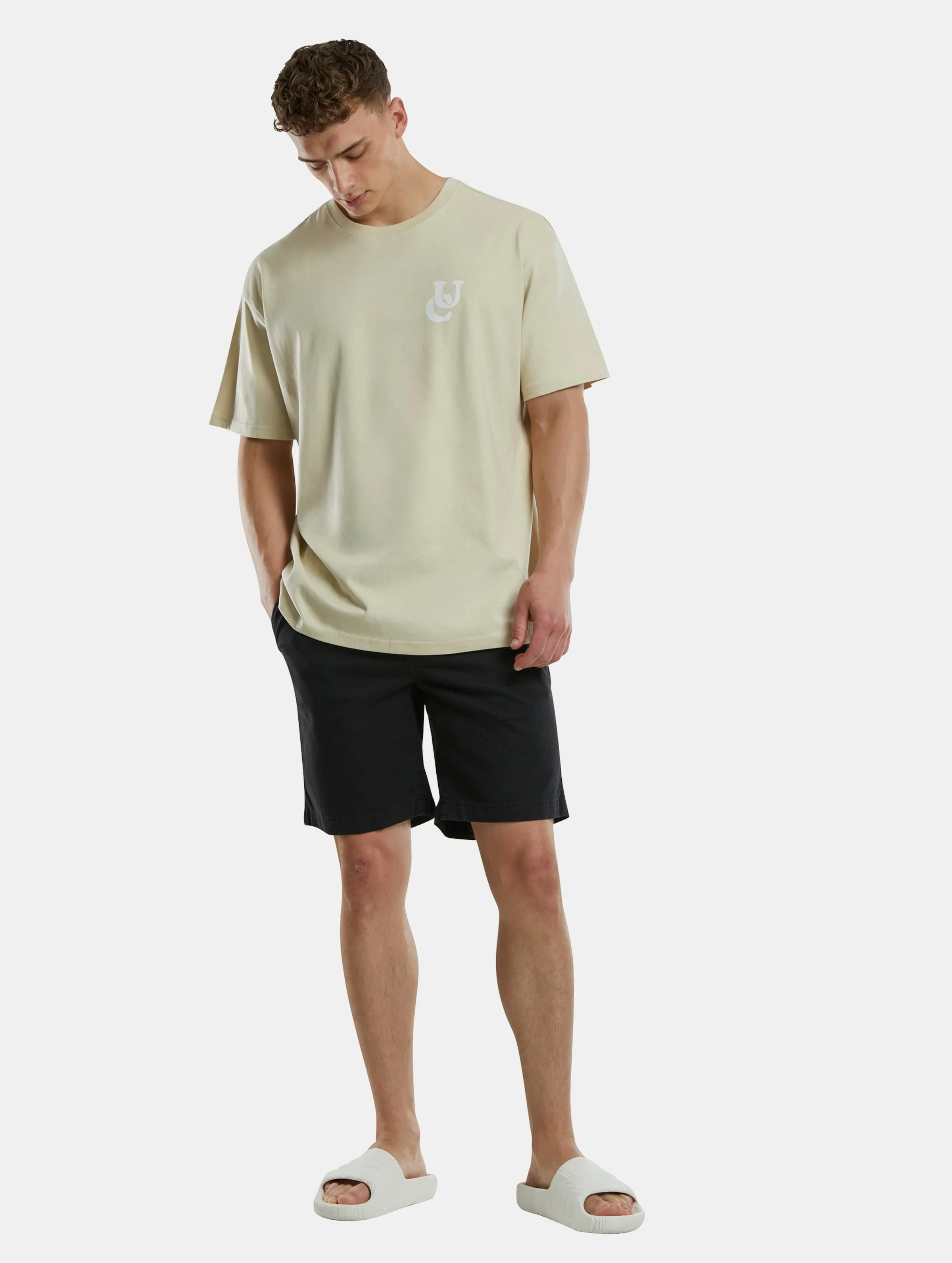 Urban Classics UC Weavy Logo Heavy Oversized