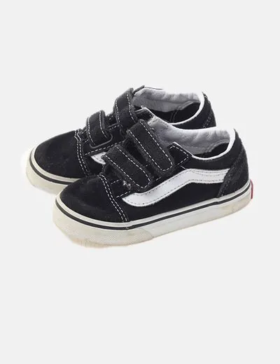 Vans Deportiva negra velcro
