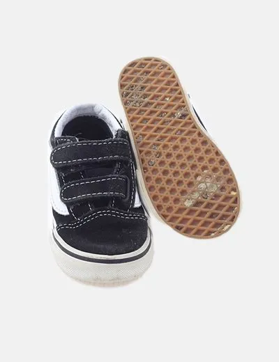 Vans Deportiva negra velcro