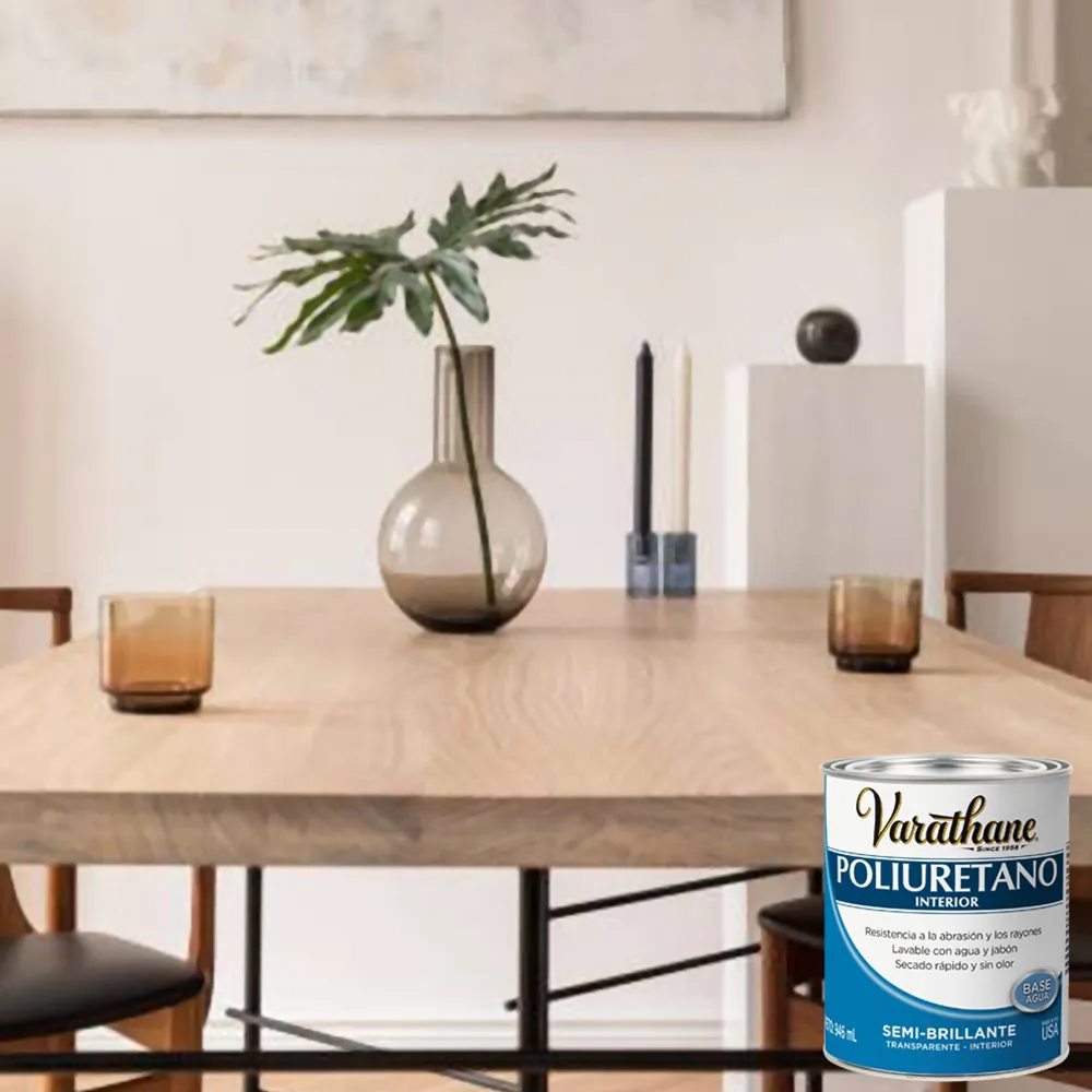 Varathane Poliuretano de Interior Semi Brillante 0,946L