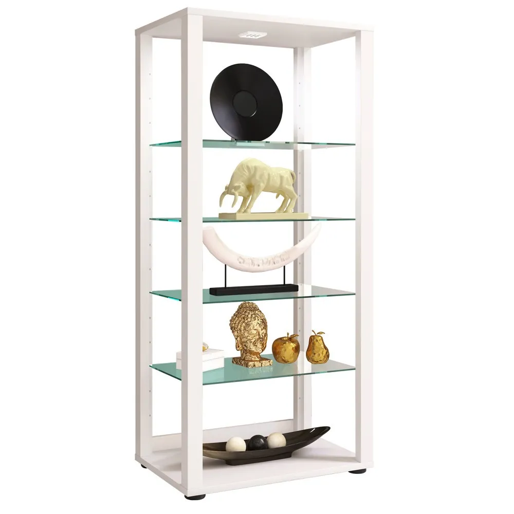 Vitrina vertical Glasol IV, blanco