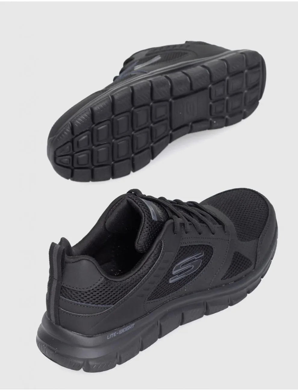 ZAPATILLA SKECHERS TRACK  SYNTAC NEGRO