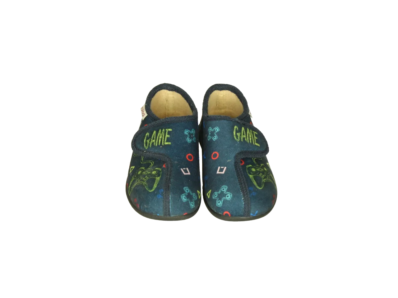 Zapatilla Velcro Marino Videogames