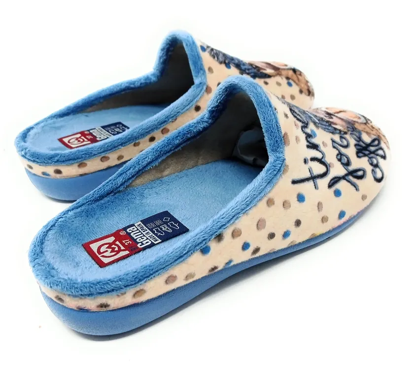 ZAPATILLAS CASA GEMA GARCIA 7600 AGUAMAR