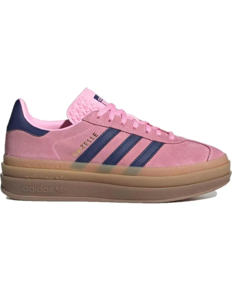 ZAPATILLAS DEPORTE ADIDAS  DE MUJER GAZELLE BOLD H06122 PINK GLOW  VICTORY BLUE  GUM  36 23  LIGHT PINK
