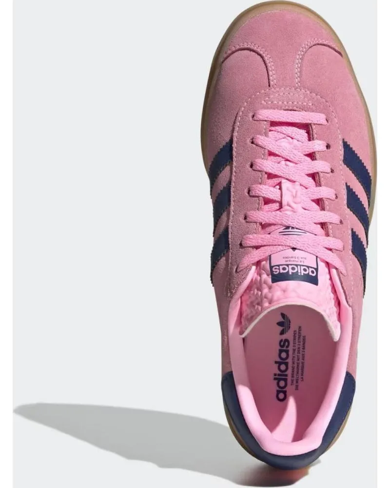 ZAPATILLAS DEPORTE ADIDAS  DE MUJER GAZELLE BOLD H06122 PINK GLOW  VICTORY BLUE  GUM  36 23  LIGHT PINK