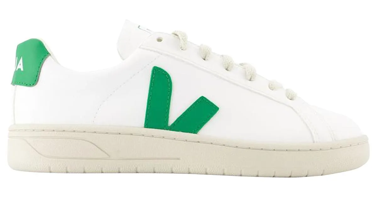 ZAPATILLAS URCA  VEJA  CUERO SINTéTICO  BLANCO ESMERALDA 
