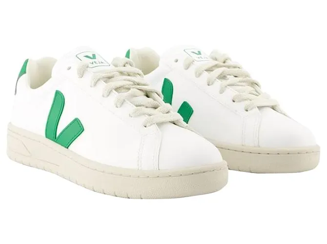 ZAPATILLAS URCA  VEJA  CUERO SINTéTICO  BLANCO ESMERALDA 