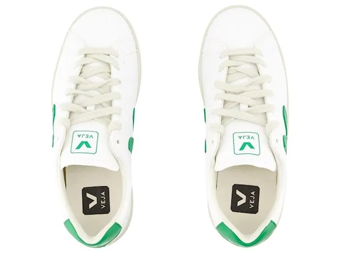 ZAPATILLAS URCA  VEJA  CUERO SINTéTICO  BLANCO ESMERALDA 