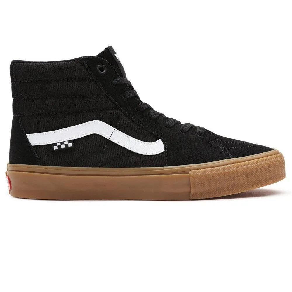 Zapatillas Vans M Skate Sk8 Hi Negro Marron
