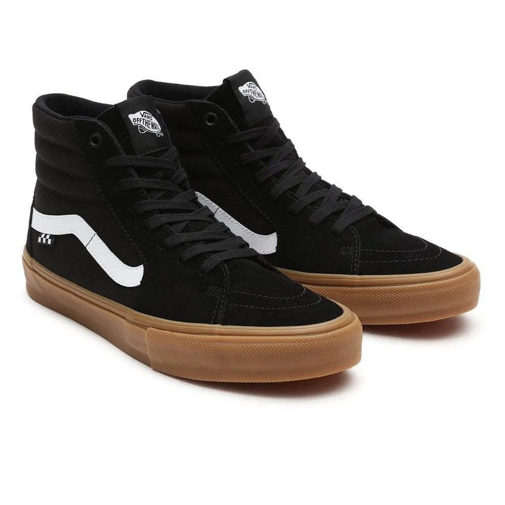 Zapatillas Vans M Skate Sk8 Hi Negro Marron