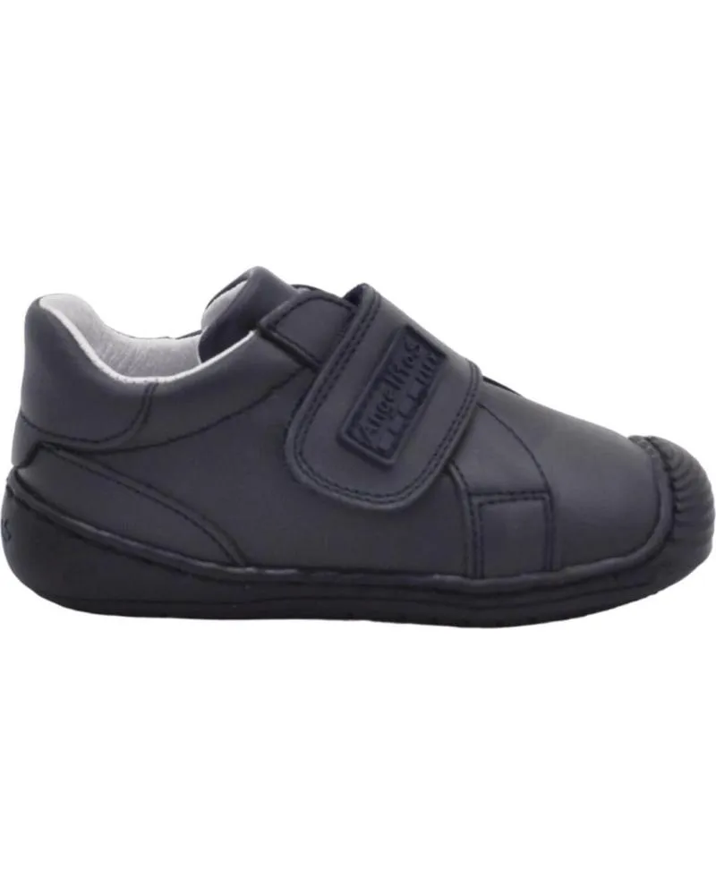 Zapatos ANGELITOS  de Niño PEPITO PIEL RESPETUOSO 850  MARINO