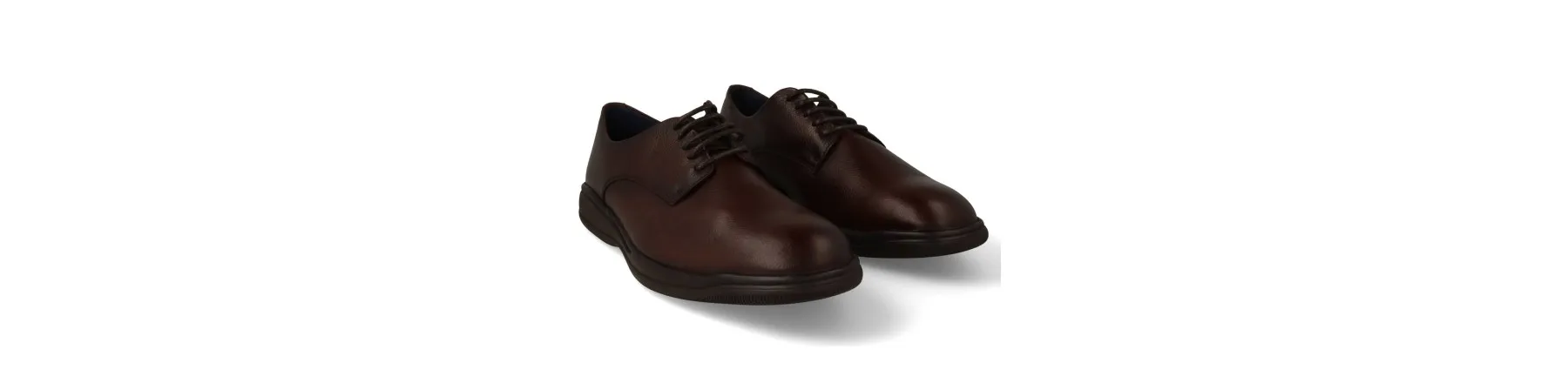 ZAPATOS MARRONES HOMBRE PIEL MOD. BELMONT
