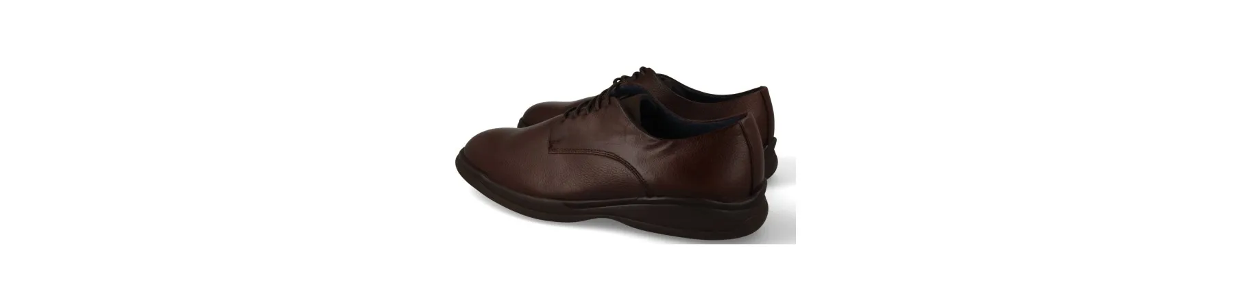 ZAPATOS MARRONES HOMBRE PIEL MOD. BELMONT
