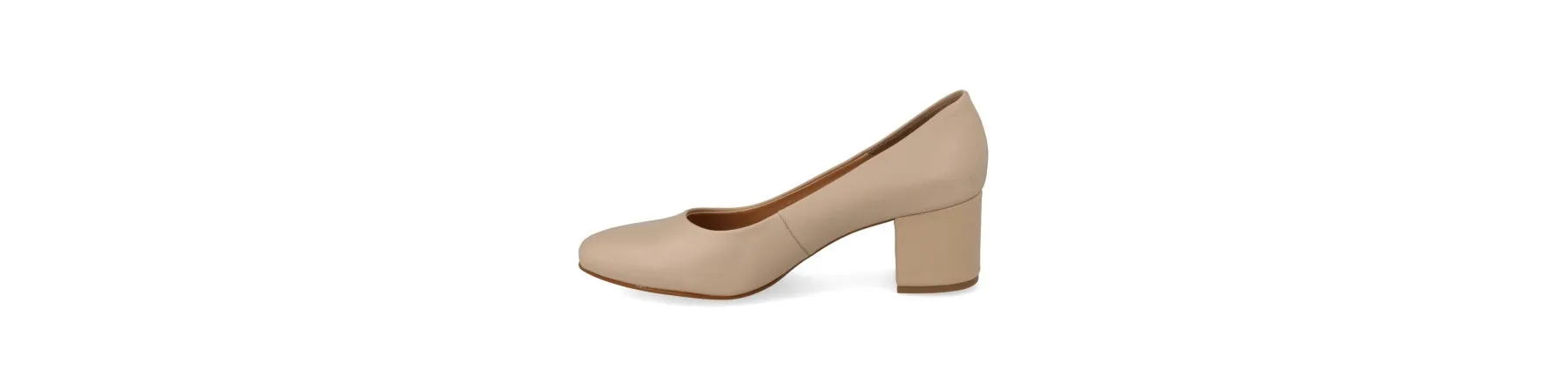 ZAPATOS TACON COMODOS MUJER MOD. BELLA BEIGE