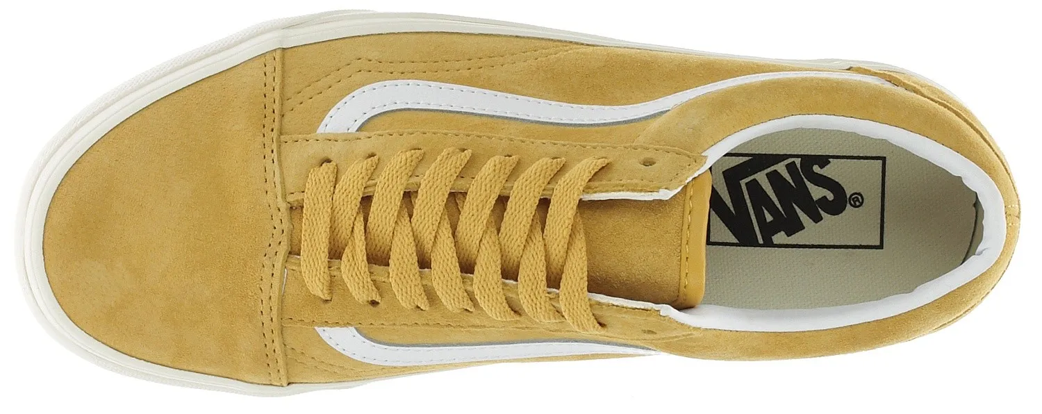 ZAPATOS VANS OLD SKOOL  PIG SUEDE/HONEY GOLD/TRUE WHITE